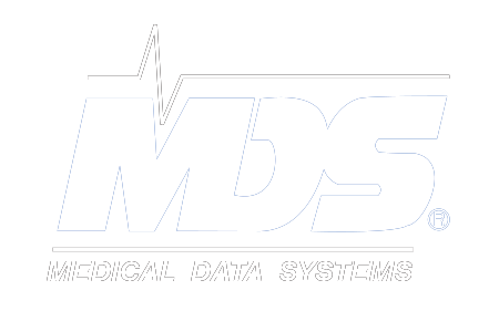 Medical Data Systems MDS logo white